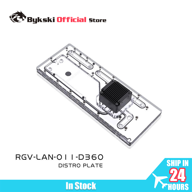 BYKSKI Distro Plate Acrylic Bo - Distro Plate Ddc Pump Combo review and price