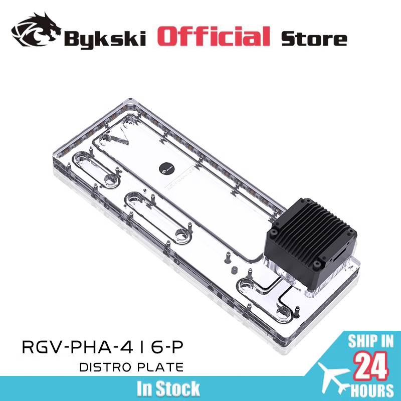 BYKSKI RGV-PHA-416-P Acrylic T - Distro Plate Ddc Pump Combo review and price